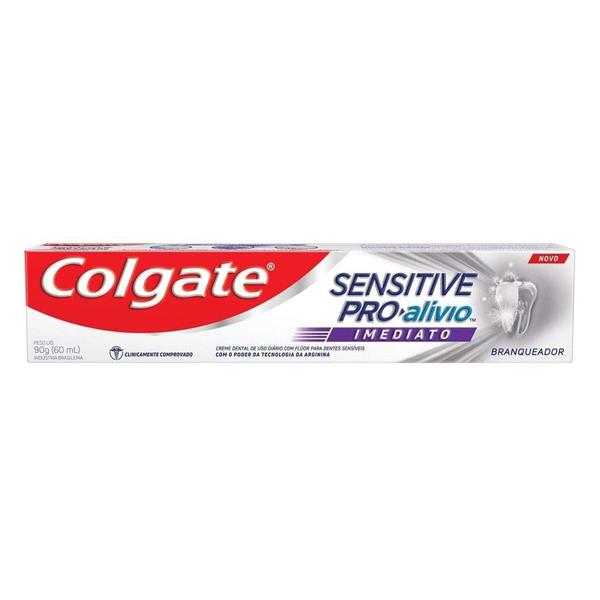 Imagem de Creme Dental Colgate Sensitive Pro-Alivio Imediato Branqueador 90g