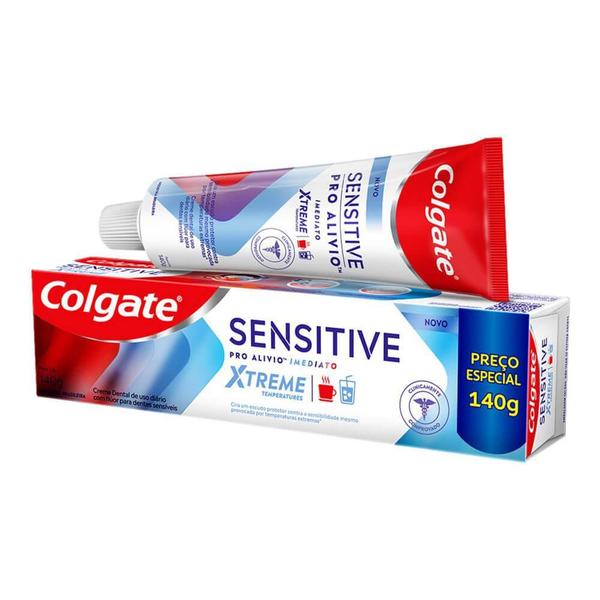 Imagem de Creme dental colgate sensitive pro alivio imediato xtreme com 140g