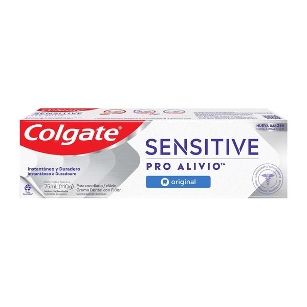 Imagem de creme Dental Colgate Sensitive Pro-Alívio Original 110g