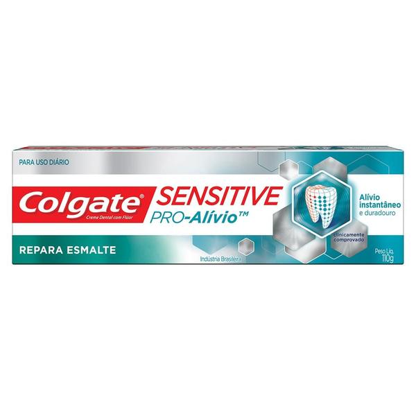 Imagem de Creme Dental Colgate Sensitive Pro Alivio Repara Esmalte 110g