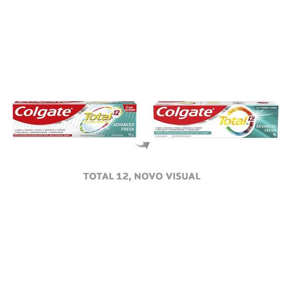 Imagem de Creme Dental Colgate Total 12 Advanced Fresh Gel 90g