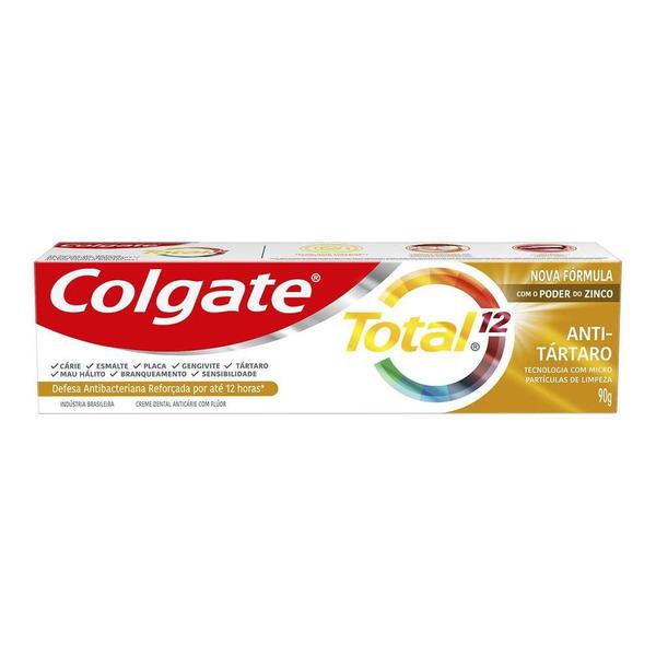 Imagem de Creme Dental Colgate Total 12 Anti Tártaro 90g