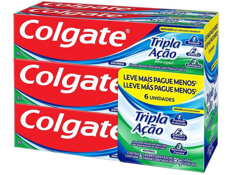 Imagem de Creme Dental Colgate Tripla Ação 90g 