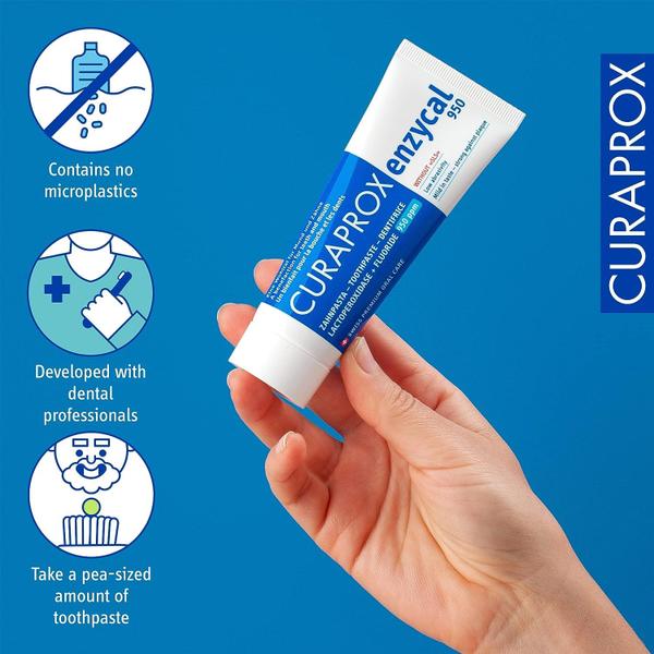 Imagem de Creme Dental Curaprox  Enzycal 950 - 90g/75ml