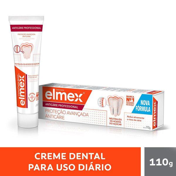 Imagem de Creme Dental Elmex Proteção Avançada Anticárie 110g