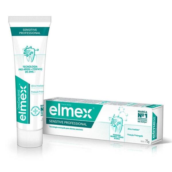 Imagem de Creme dental elmex sensitive com 75g