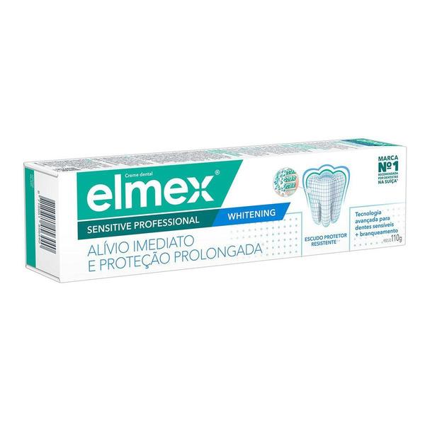 Imagem de Creme Dental Elmex Sensitive Whitening 110g