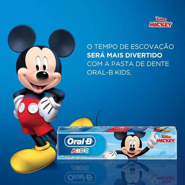 Imagem de Creme Dental Infantil Oral-B Kids Mickey com Flúor 50g