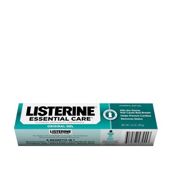 Imagem de Creme dental Listerine Essential Care Gel 125 ml (pacote de 12)