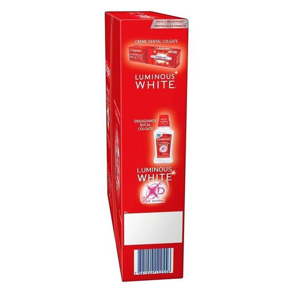 Imagem de Creme Dental Luminous White 90g + Antisséptico Bucal Luminous White 250ml - Colgate