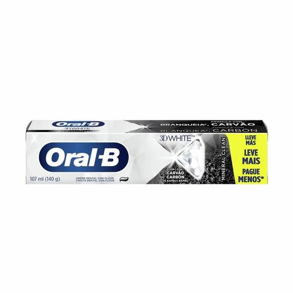 Imagem de Creme Dental Mineral Clean com Carvão Oral-B - 140g