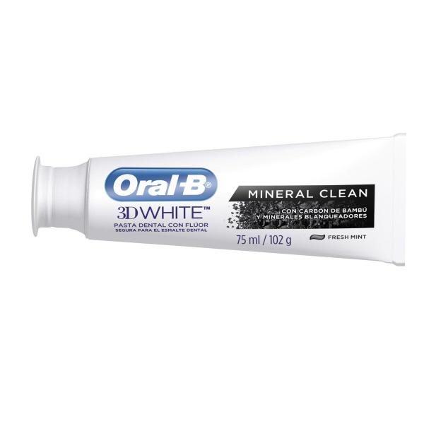 Imagem de Creme Dental Oral-B 3D White Mineral Clean 102g