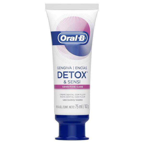 Imagem de Creme Dental Oral-B Gengiva Detox Sensitive Care 102g