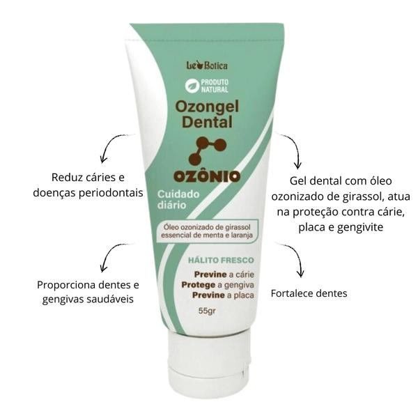 Imagem de Creme Dental Ozongel Ozônio  55g