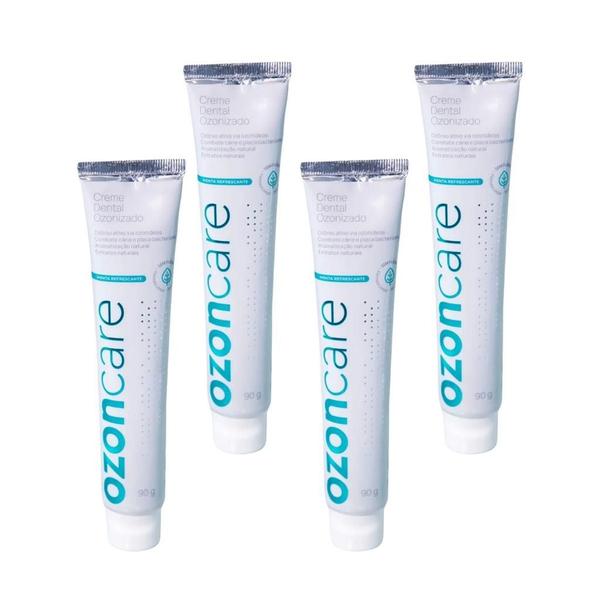 Imagem de Creme Dental Ozonizado - Ozoncare Philozon 90g (4 Unidades)