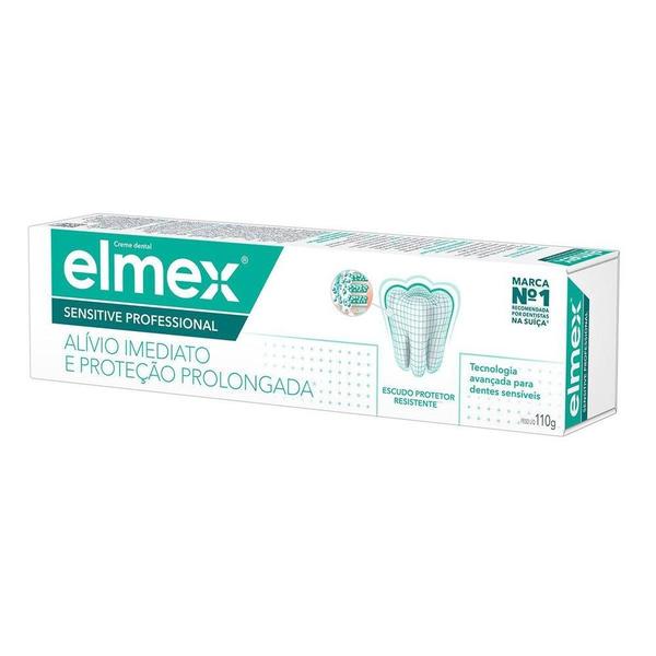 Imagem de Creme Dental para Sensibilidade Elmex Sensitive Professional 110g