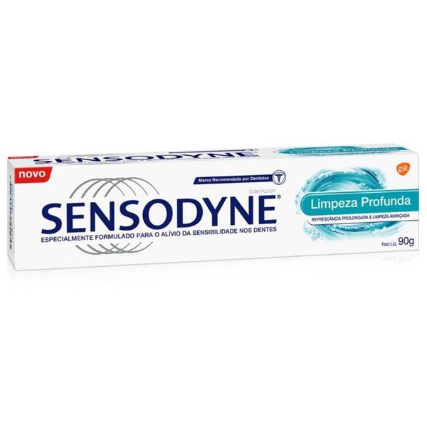 Imagem de Creme Dental Sensodyne Limpeza Profunda 90g