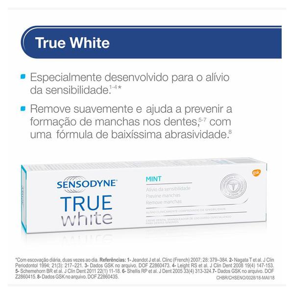 Imagem de Creme Dental Sensodyne True White