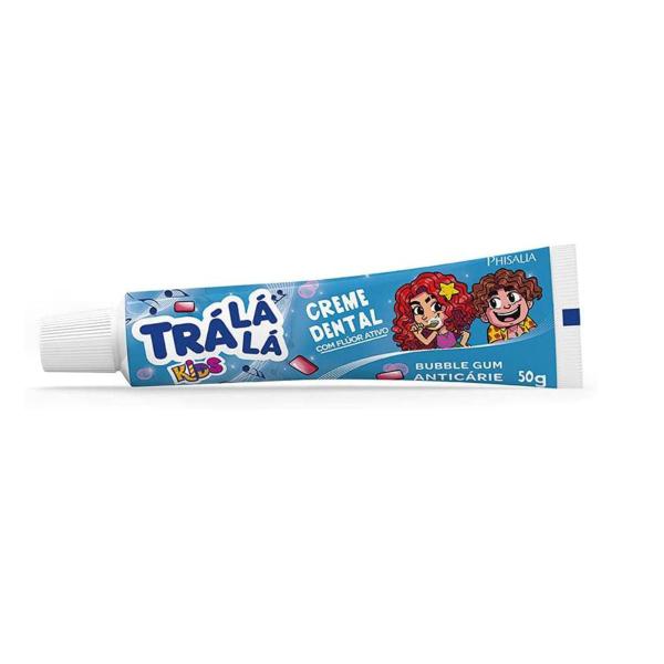 Imagem de Creme Dental Trá Lá Lá Kids Bubble Gum 50g