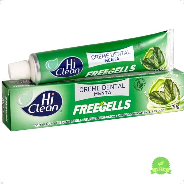 Imagem de Creme Dental Vegano Hi Clean Freegells 90g