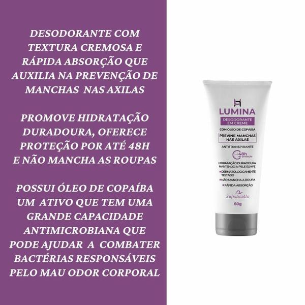 Imagem de Creme Desodorante Antimanchas Antitranspirante Óleo Copaiba