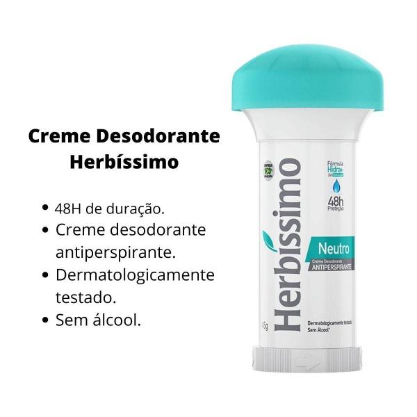 Imagem de Creme Desodorante Herbíssimo Neutro Twist 45g