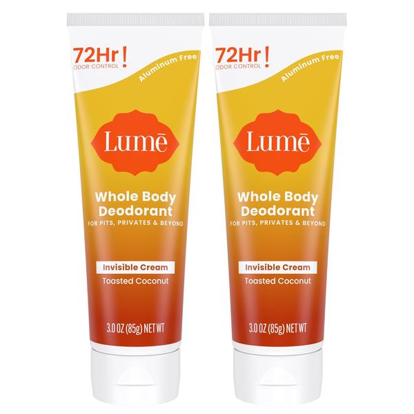 Imagem de Creme desodorante Lume Whole Body Invisible, 90 ml (pacote com 2)