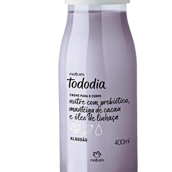 Imagem de Creme Desodorante Nutritivo Para o Corpo Tododia Algodão 400 ml - Natura