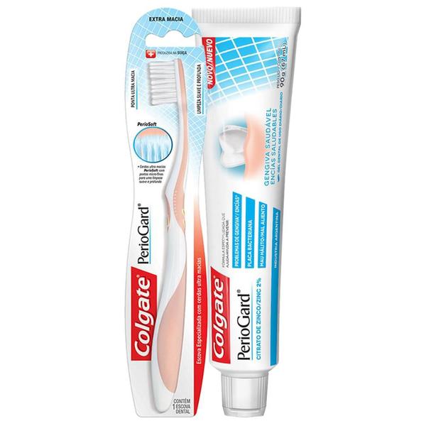 Imagem de Creme + Escova Dental Colgate PerioGard 90g 