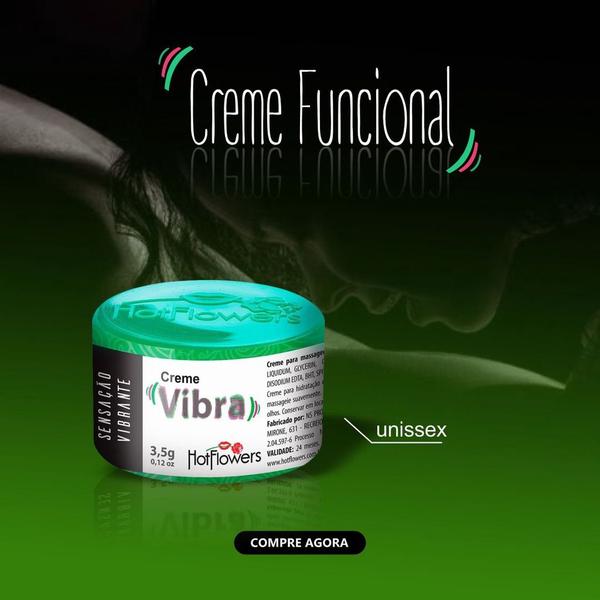 Imagem de Creme Exc1tante Vibra Unissex - 3,5g