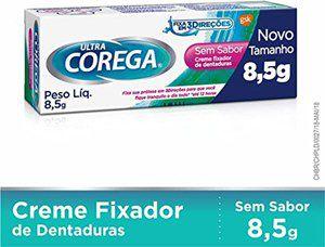 Imagem de Creme Fixador de Dentadura Ultra Corega Sem Sabor 8,5g