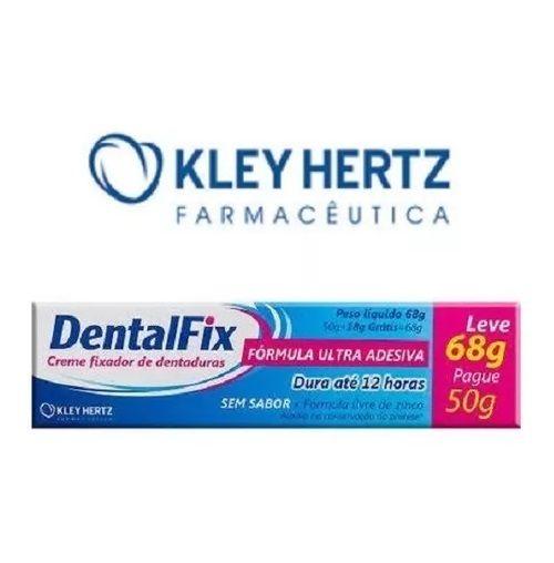 Imagem de Creme Fixador De Dentaduras Dentalfix 68G - Kley Hertz