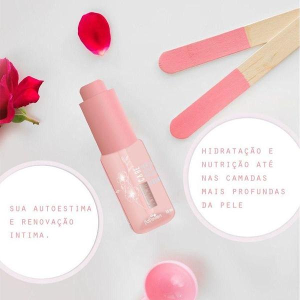 Imagem de Creme Gel Blow Girl Rosa Virilha Hidratante Beijavel Morango e Serum Intimo Hot Flowers