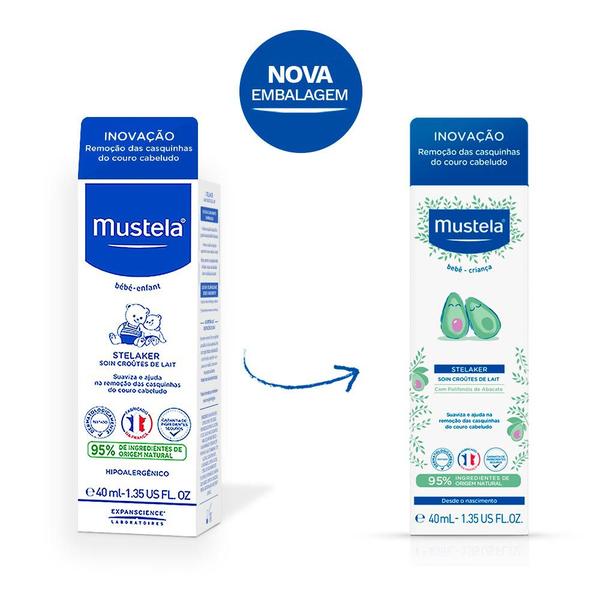 Imagem de Creme Infantil Mustela Bebê Stelaker Crosta Láctea