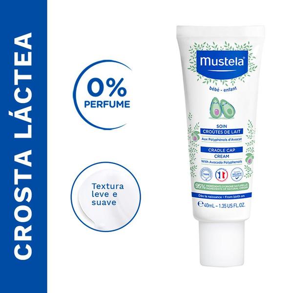 Imagem de Creme Infantil Mustela Bebê Stelaker Crosta Láctea