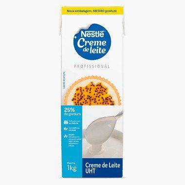 Creme Leite Uht 25% 1kg - Nestle Imagem de Creme Leite Uht 25% 1kg - Nestle