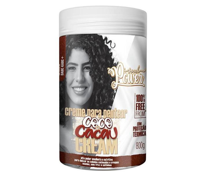 Imagem de Creme para Pentear Coco e Cacau Cream 800g - Soul Power