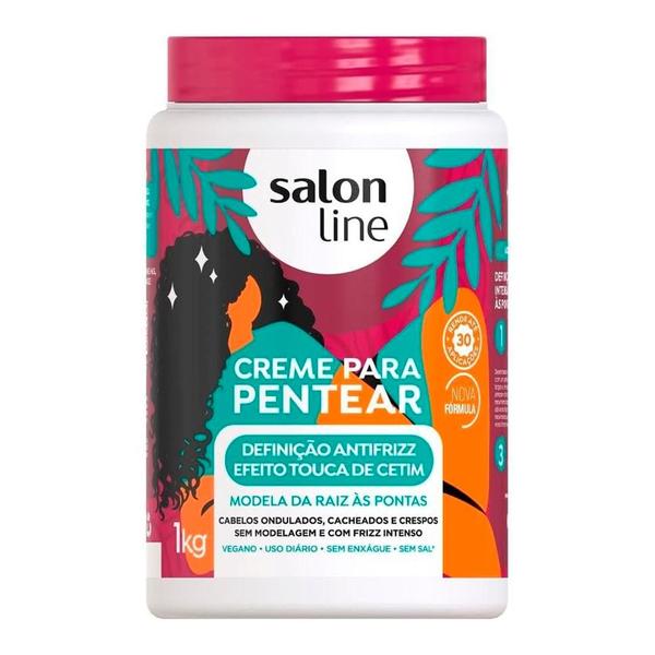 Creme Para Pentear Definição Antifrizz 1kg Creme Para Pentear Definição Antifrizz 1kg