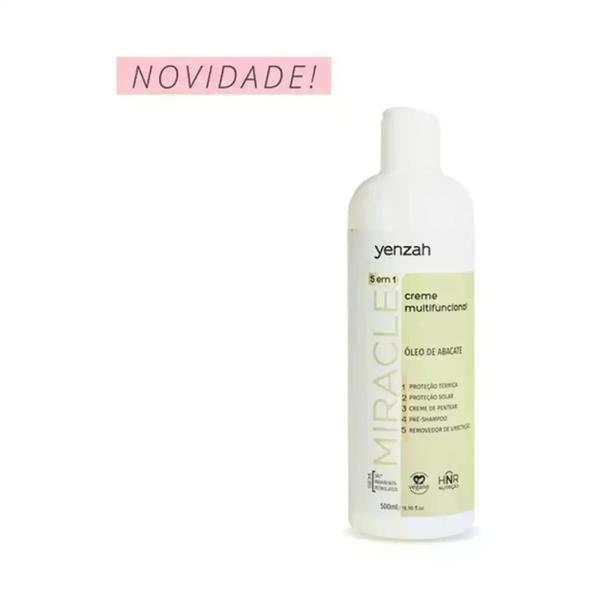 Imagem de Creme para Pentear Multifuncional 5X1 Yenzah 500ML