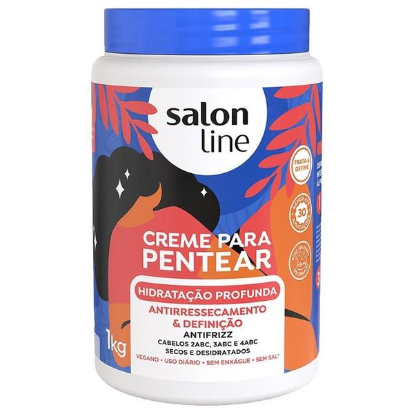 Creme para Pentear Salon Line Redutor de Volume Hidratação Profunda Profissional 1Kg Creme para Pentear Salon Line Redutor de Volume Hidratação Profunda Profissional 1Kg