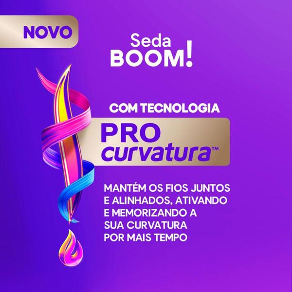 Imagem de Creme Para Pentear Seda Boom Definicao Intensa 350ml