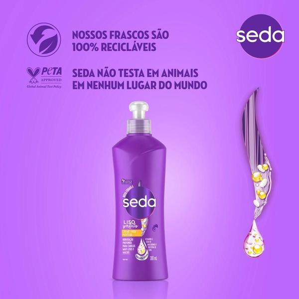 Imagem de Creme para Pentear Seda Liso Perfeito 300ml