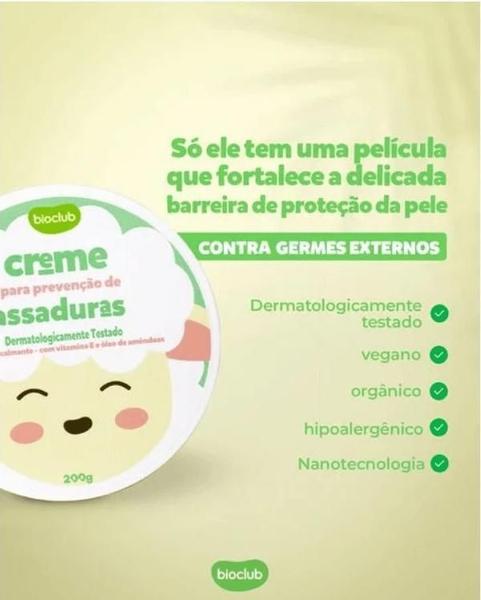 Imagem de Creme Para Prevenção De Assadura 200G Bioclub