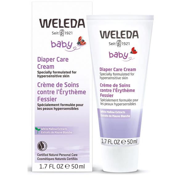 Imagem de Creme para tratamento de fraldas Weleda Baby White Mallow 50 ml (pacote com 2)