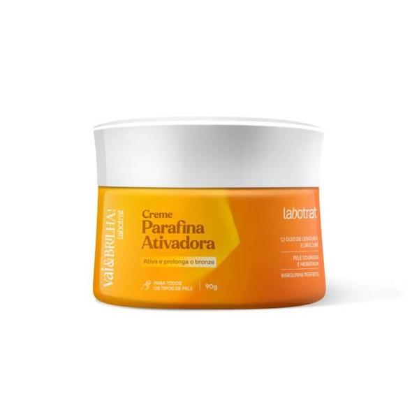 Creme Parafina Ativadora Labotrat Vai & Brilha 90g Cenoura e Urucum Imagem de Creme Parafina Ativadora Labotrat Vai & Brilha 90g Cenoura e Urucum