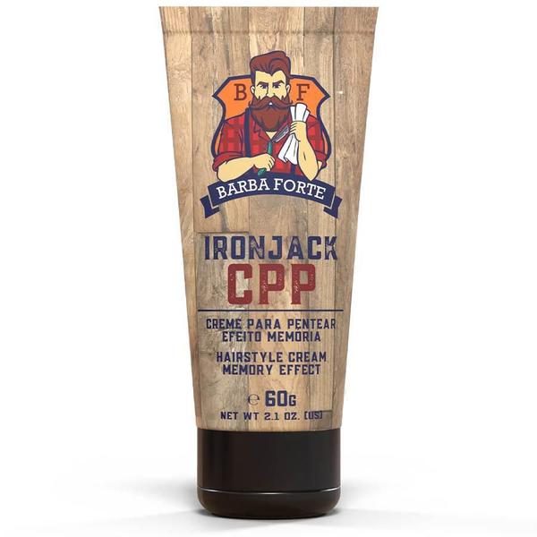 Imagem de Creme Pentear Efeito Memória Ironjack Cpp 60G Barba Forte