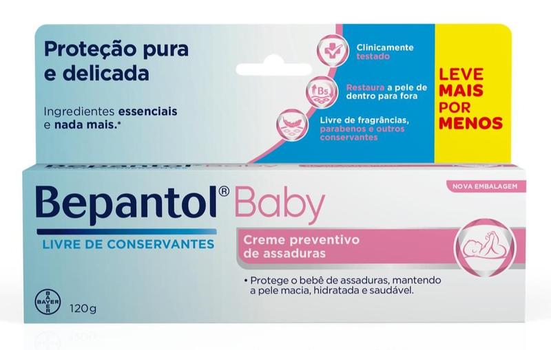 Imagem de Creme Preventivo De Assaduras Bepantol Baby 120g KIT C/2 UN