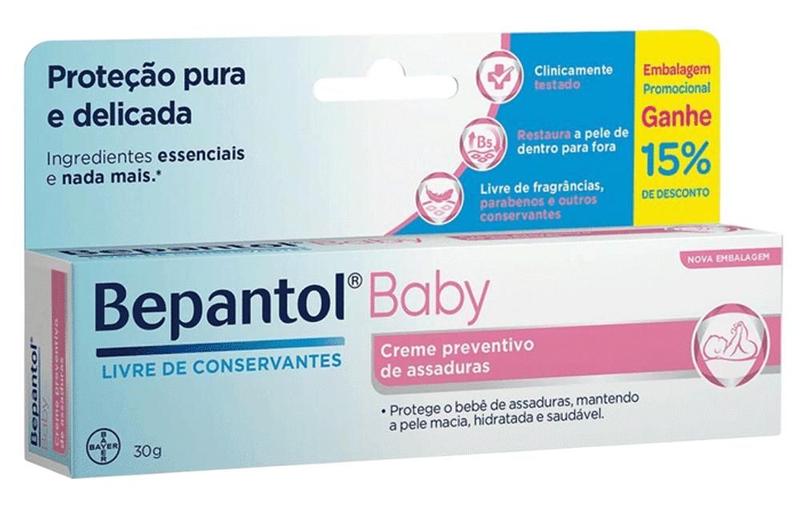 Imagem de Creme Preventivo De Assaduras Bepantol Baby 30g