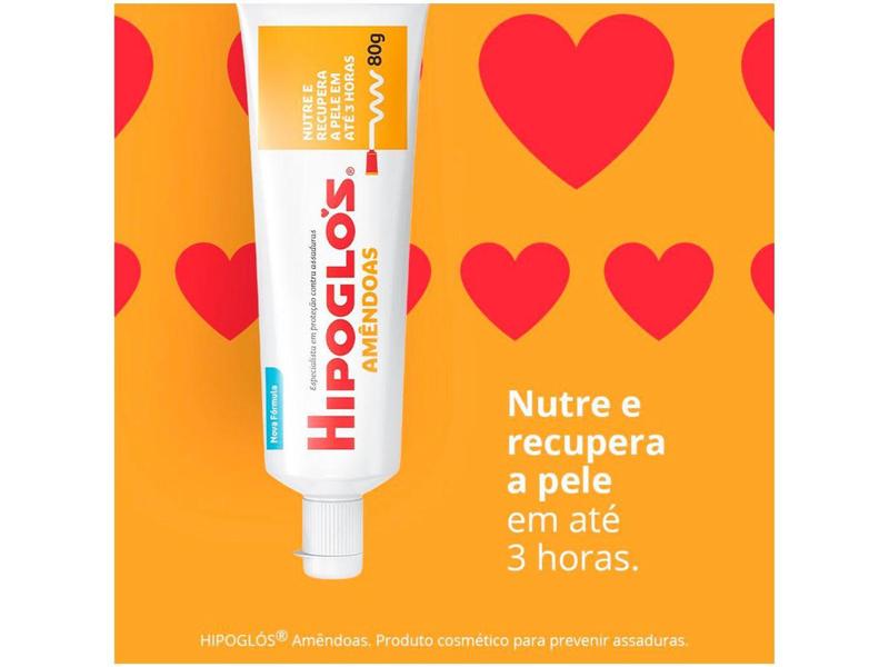 Imagem de Creme Preventivo para Assaduras Infantil Hipoglós - Amêndoas 80g