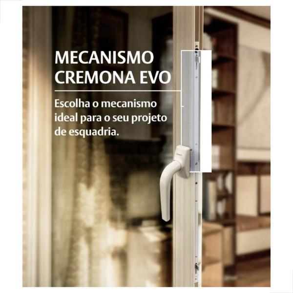 Imagem de Cremona Portas e Janelas E25 EVO 400mm Interno Slim PTO